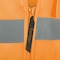 Pioneer Safety Vest, Polyester Mesh, ANSI Class 2, Zipper Closure, Cell Phone Pocket, Orange, M V1060450U-M - alternate 5